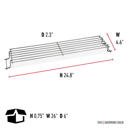 Weber 7641 Warming Rack for Spirit 300 Series Gas Grills