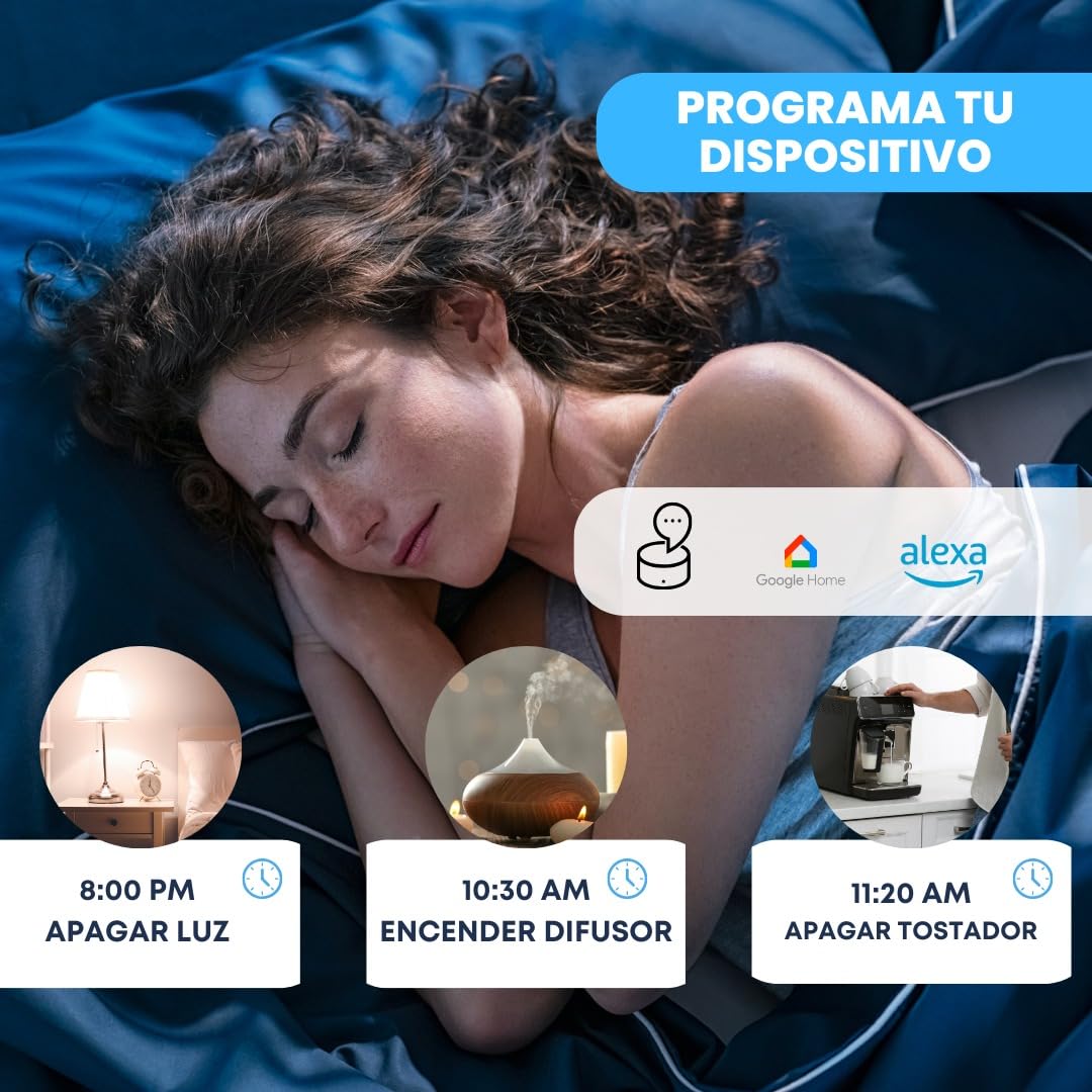 iGoto Foco Inteligente Dimmable GU5.3 Wifi AVIA, RGB 2700 a 6500K Multicolor SmartHome, compatible con IOS, Android, Asistente de Google y Alexa, Multivoltaje 400 lm, 5W Control de voz SH2003