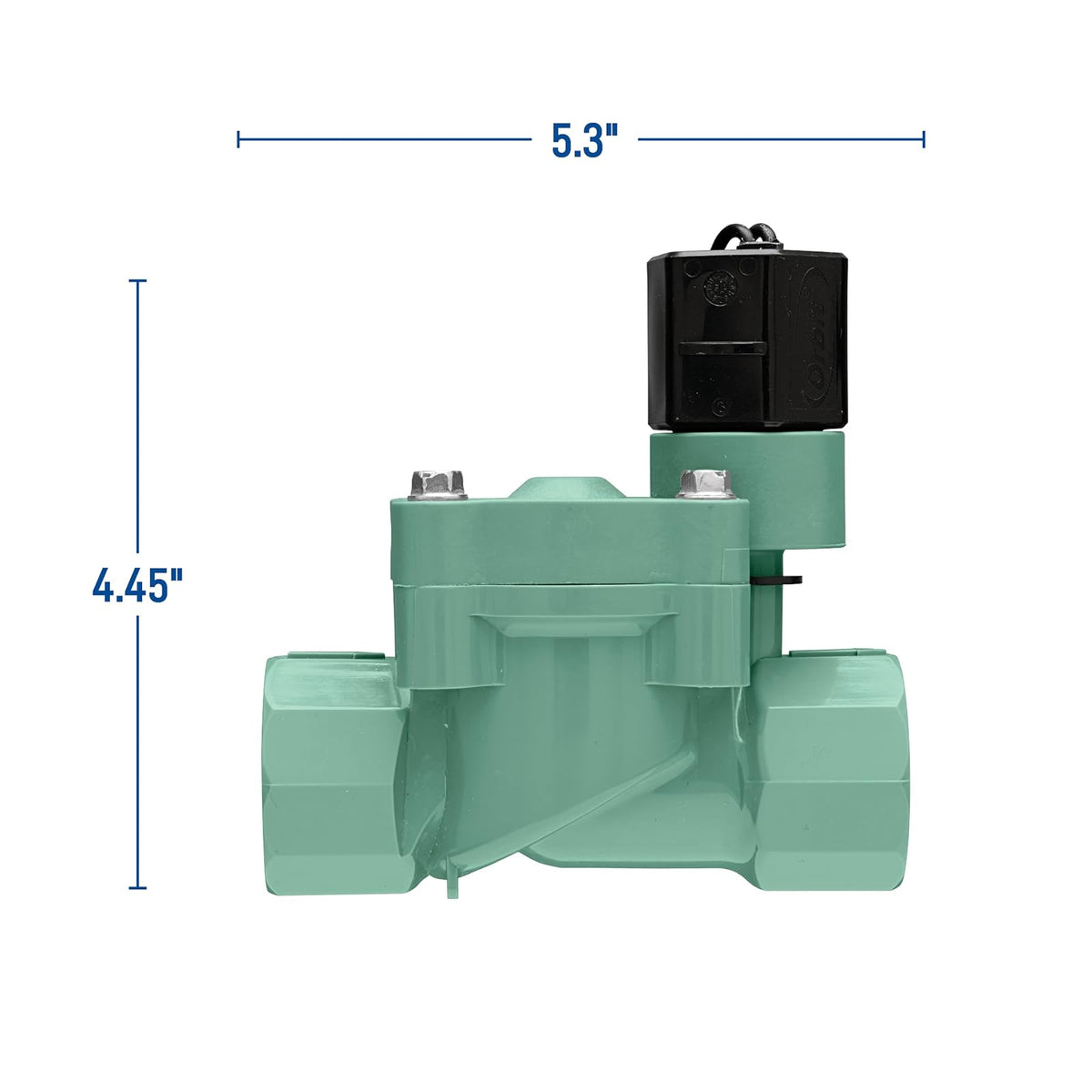 Orbit 57280 Female Pipe Threaded Auto Inline Sprinkler Valve, 3/4" | FPT hembra, PVC, para sistemas de aspersión y goteo