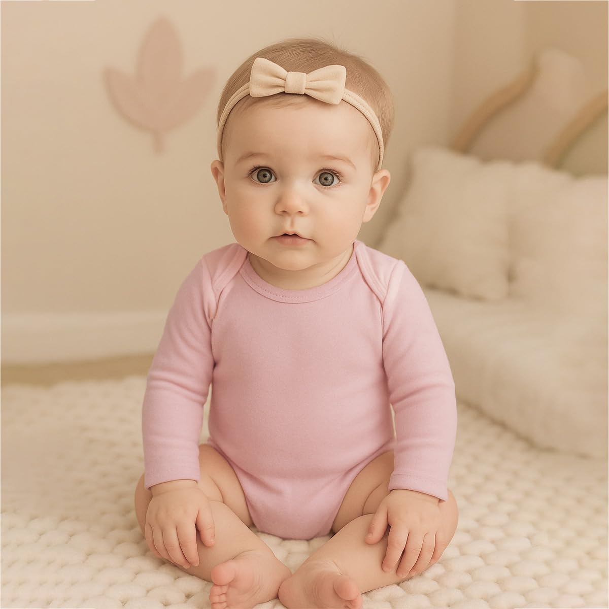 9MONTHS BABY Body para Bebé Manga Larga Con Imanes de Fácil Apertura 4303-A
