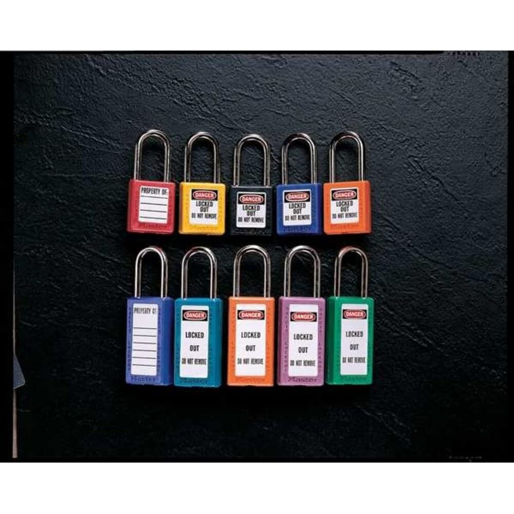 Master Lock 410GRN Candado de Seguridad con Llave Verde 0.25 Pulgadas