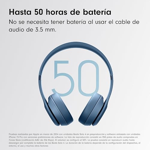 Beats Solo4 - Auriculares supraaurales inalámbricos - Azul Pizarra