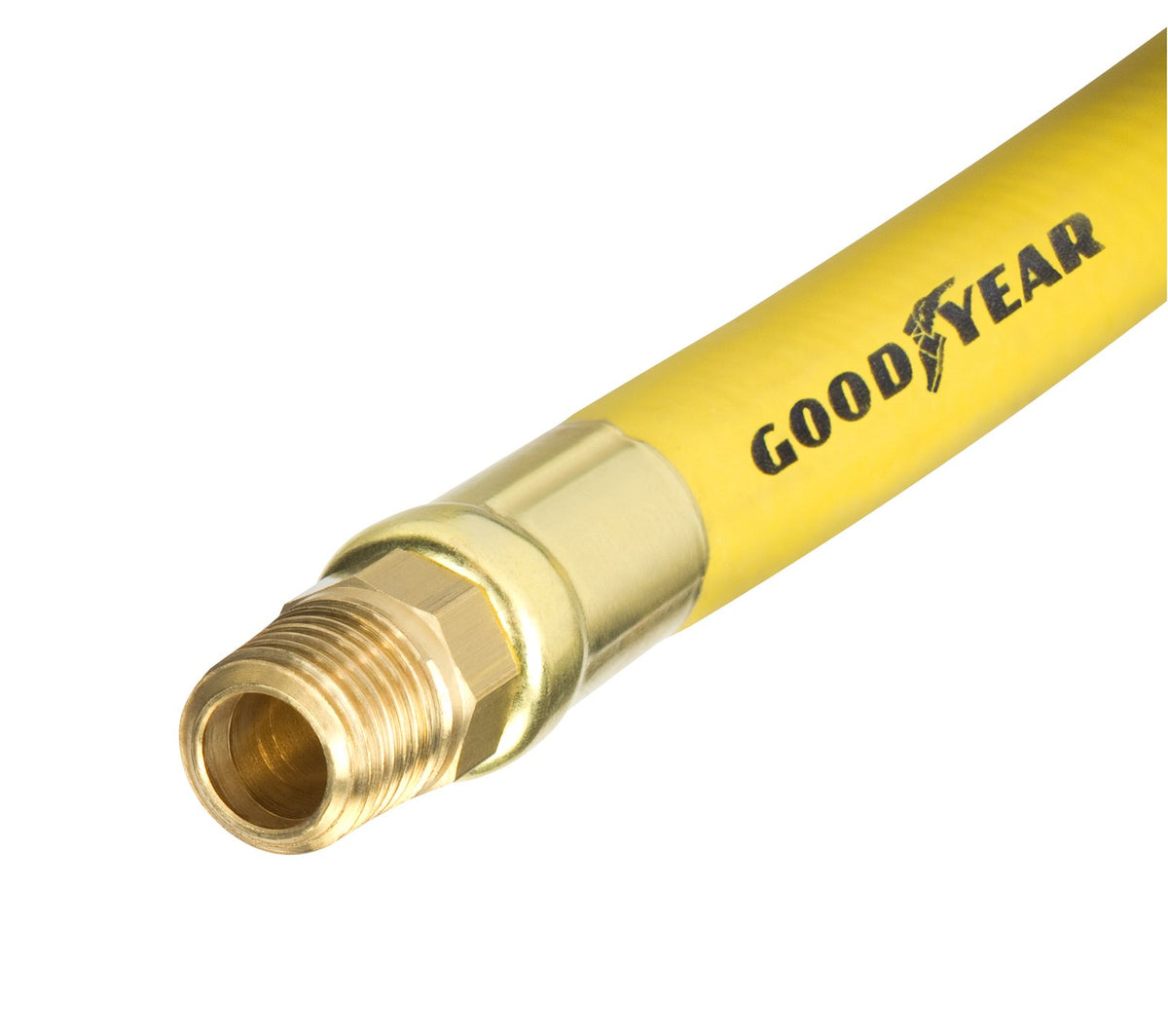 Goodyear - Manguera de goma de 6 x 3/8 pulgadas, color amarillo 250 PSI