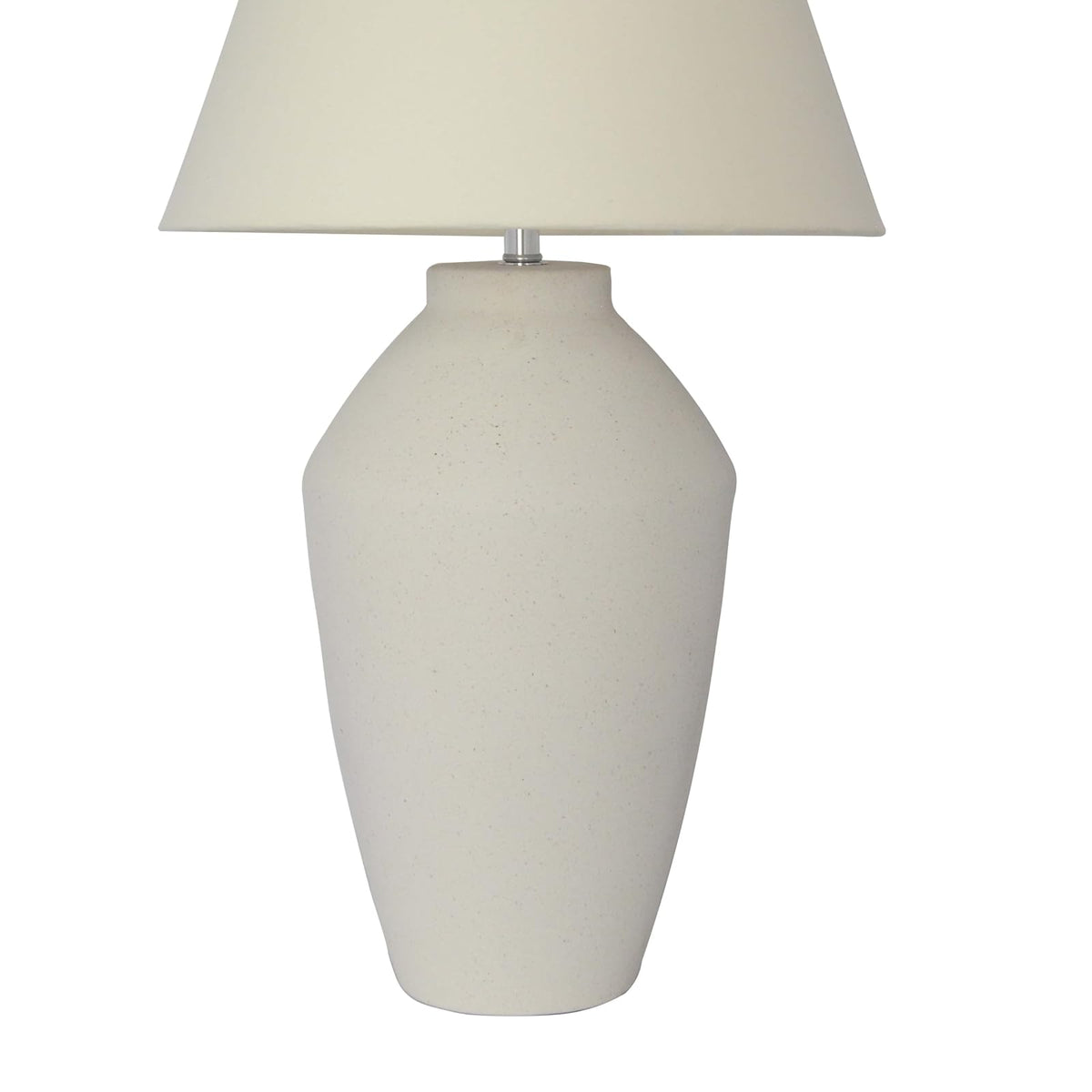 Luzerna CM-0205 Lámpara De Mesa Fagu Chica, Color Escarcha Mate, 1 Unidad