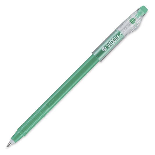 Pilot Frixion ColorSticks, bolígrafos borrables, caja con 12 piezas, punto fino (0.7 mm), tinta color verde