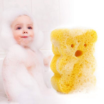 SUPVOX 4 piezas bebé baño esponja depurador ducha infantil guante niño baño lavado esponja esponja para el hogar