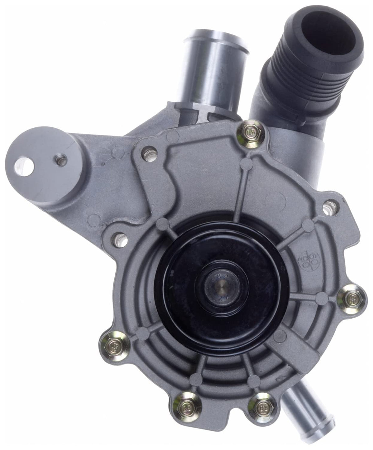 Gates Bomba de Agua Premium 41011 para Motor Color Plateado | Sustituye a PW 449 PW-373 252-467 7269023 F578501A AJY115010 XSZ8501BC AJ0315010B GY0115010A GY0115010B XS2E8501EA F5RZ 855 4