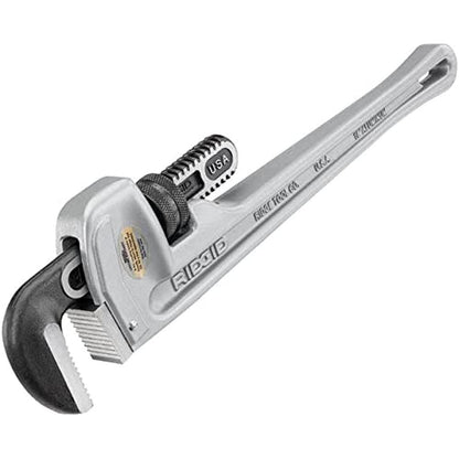 RIDGID - Llave de Tubo 31100, 818, Herramienta Multiusos, Aluminio, Trabajos Pesados, Tuberías y Plomería Profesional