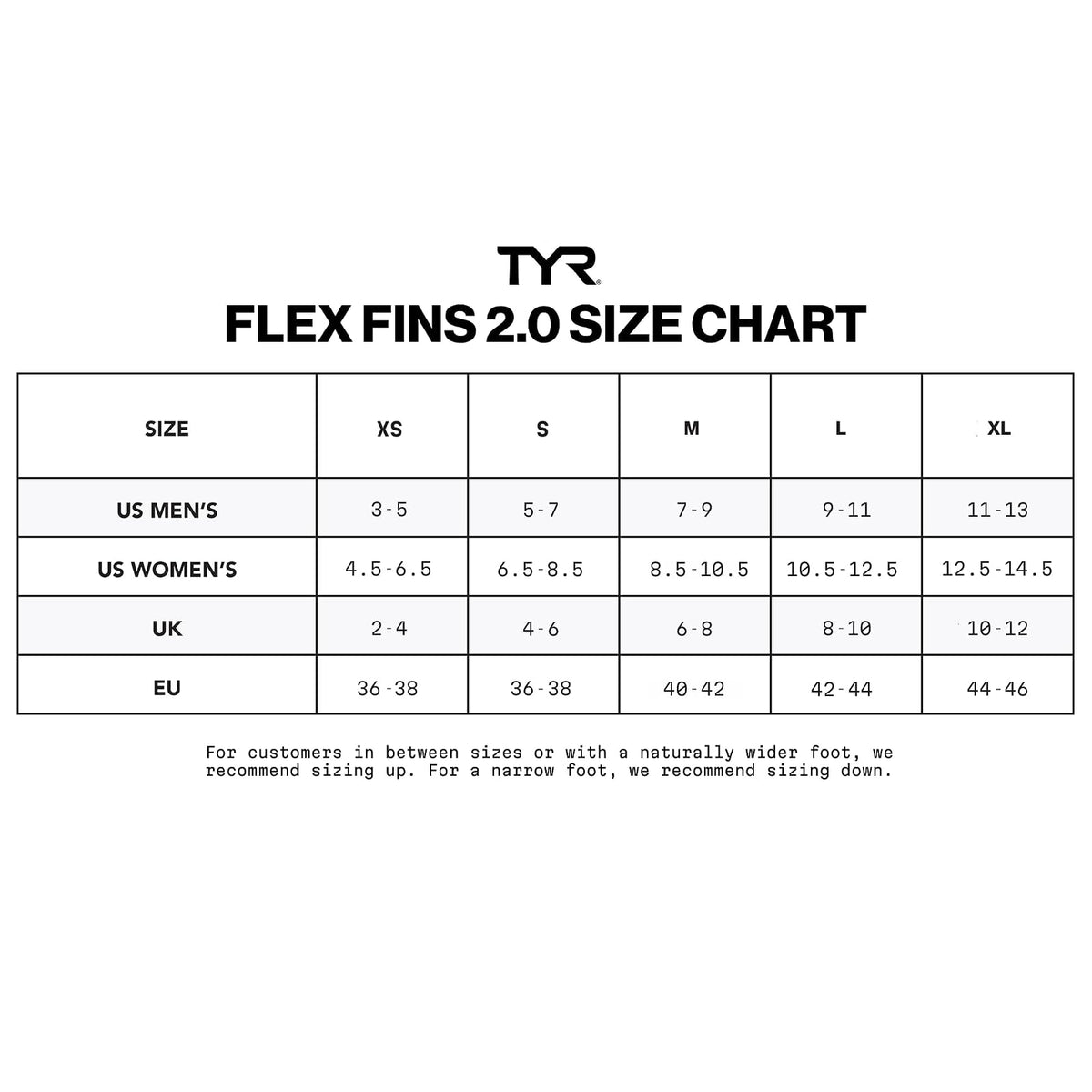 TYR - Aletas Flexibles Unisex para Adultos 2.0