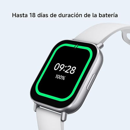 XIAOMI Redmi Watch 5 Active, iOS & Android, 5ATM, Negro | Pantalla LCD 2", Hasta 18 días de Batería, Llamadas Bluetooth, 140+ Modos Deportivos, Monitoreo de Frecuencia Cardiaca 24h