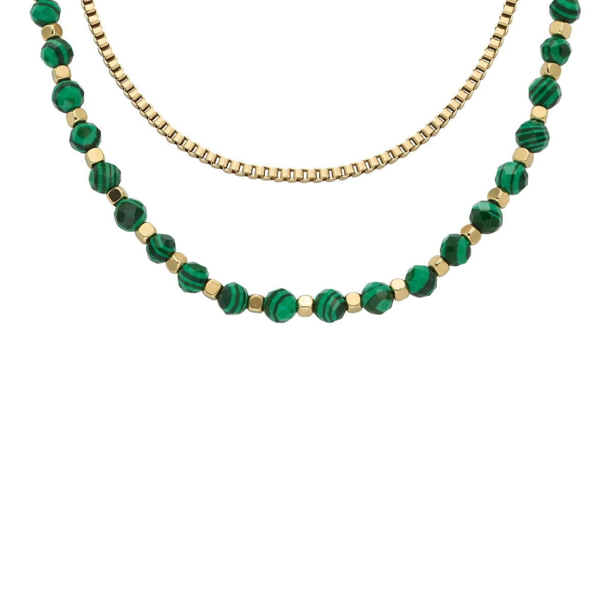 Fossil Collar ja7246710 all stacked up de acero inoxidable en color dorado para dama