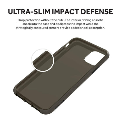 Griffin Funda Survivor Clear para iPhone 11 Pro MAX - Negro