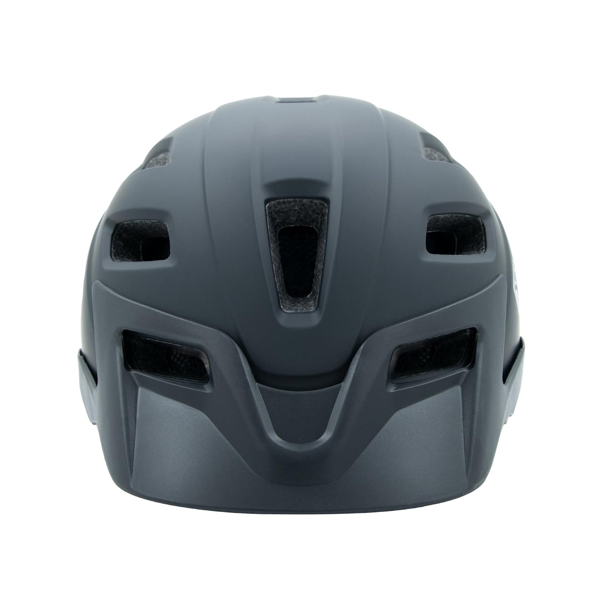 Casco para Bicicleta MTB con Viscera Extraíble para Montaña Ajustable, Tamaño 55-58 cm, Negro