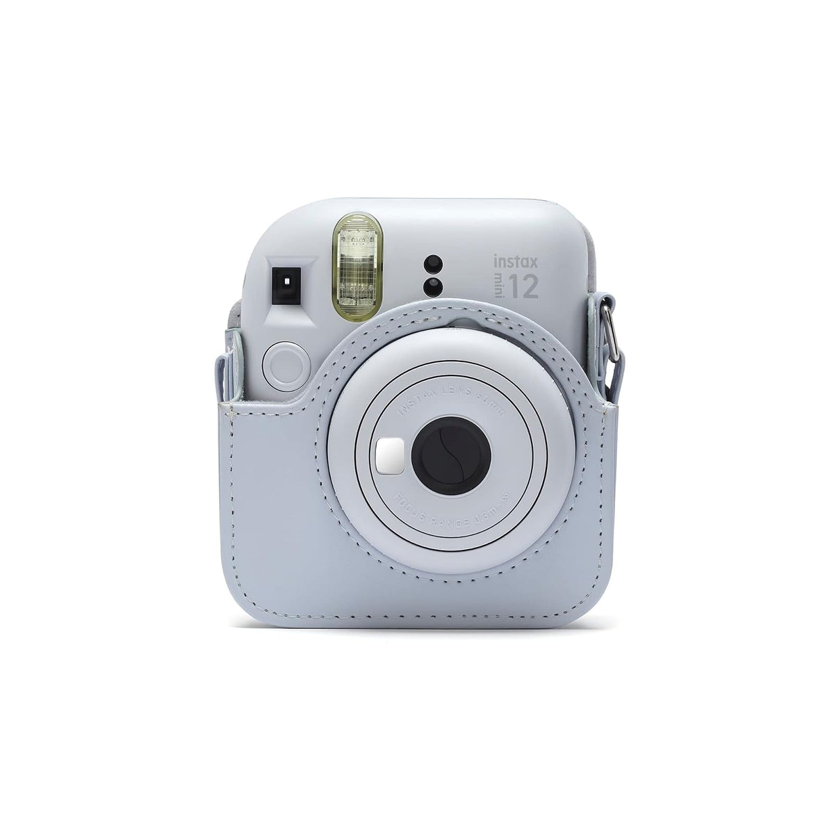 Instax Mini 12 - Funda para cámara, color blanco arcilla