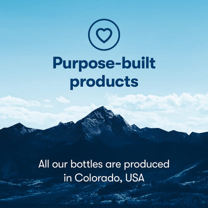 Polar Bottle Breakaway - Botella de agua aislada para bicicleta de montaña, sin BPA, para ciclismo y deportes con cubierta antipolvo