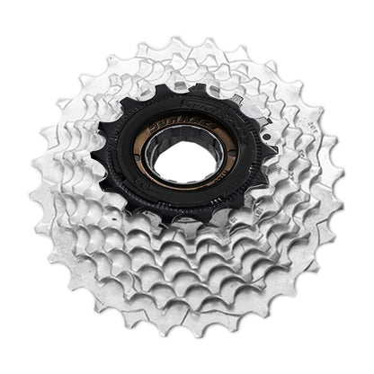 SUNRACE Rueda Libre 7P 14/28D Index Plata/Negro Cajita MFM2A.7DS0.1S5.BXB