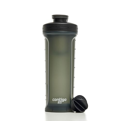 Contigo® Botella Shake N Go Fit 2.0, de 28oz, Gris Azulado