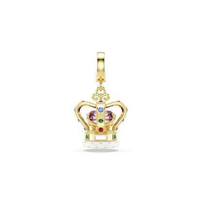 Charm Minions Crown, Tallas mixtas, Lilas, Acabado en oro de 18 quilates