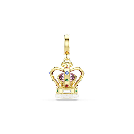 Charm Minions Crown, Tallas mixtas, Lilas, Acabado en oro de 18 quilates