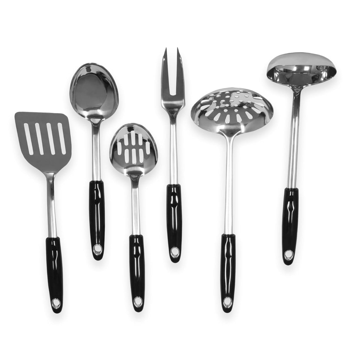 Chef Craft Select - Espátula de acero inoxidable, Juego, Plateado, Una talla, 1