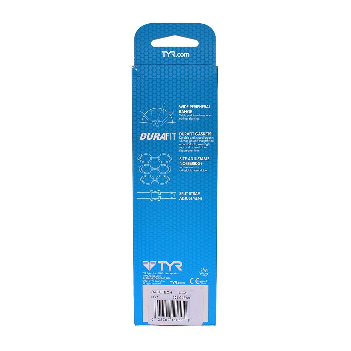 TYR Racetech - anteojos de Rendimiento