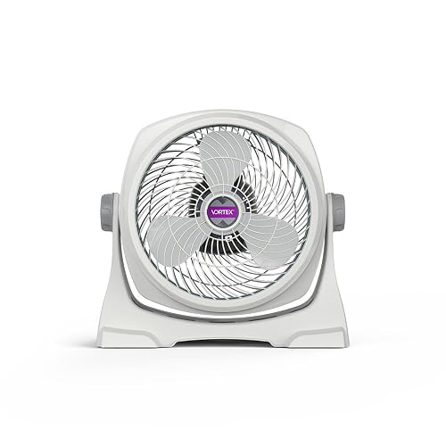 VORTEX Ventilador Piso y Escritorio de 12 pulgadas AFV-1212 | 3 Velocidades | Silencioso y Portátil | Ideal para Hogar y Oficina