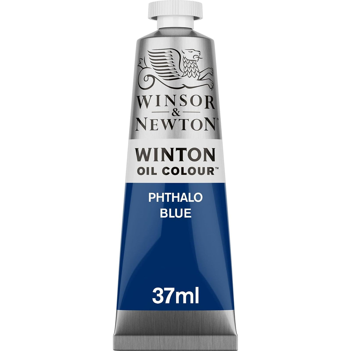 Winsor & Newton Winton Pintura al Óleo, Tubo de 37 ml - Tubo de 37 ml - Azul (Phthalo Blue 516)