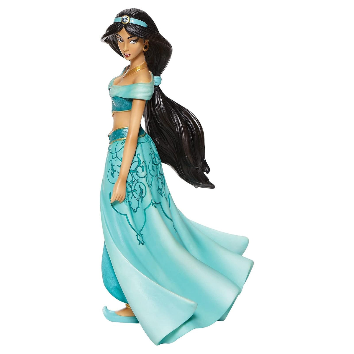 Enesco Disney Showcase Couture de Force Aladdin Jasmine - Figura estilizada, 8.27 Pulgadas, Multicolor