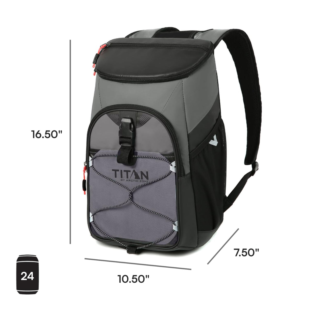 Arctic Zone Titan Deep Freeze - Enfriador de Mochila para 24 latas