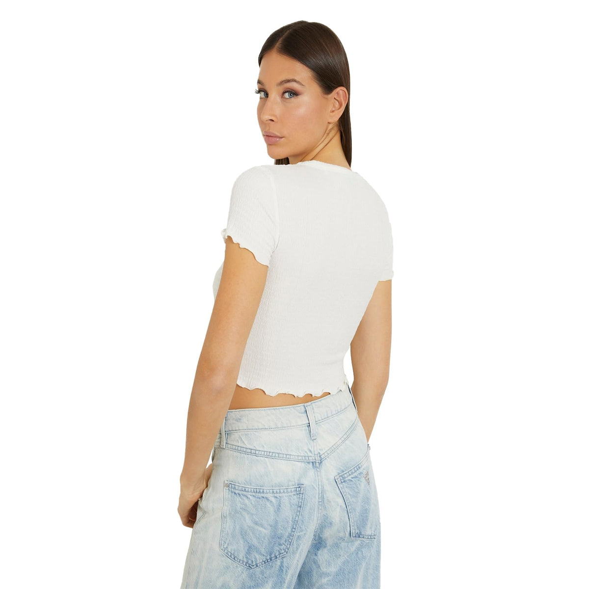Guess SS CN Smoked Top