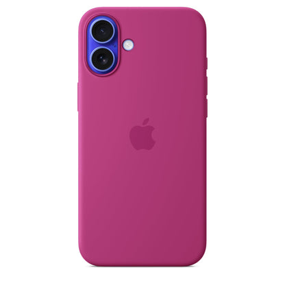 Apple Funda con MagSafe para iPhone 16 Plus, Silicón o Policarbonato - Silicon - Fucsia