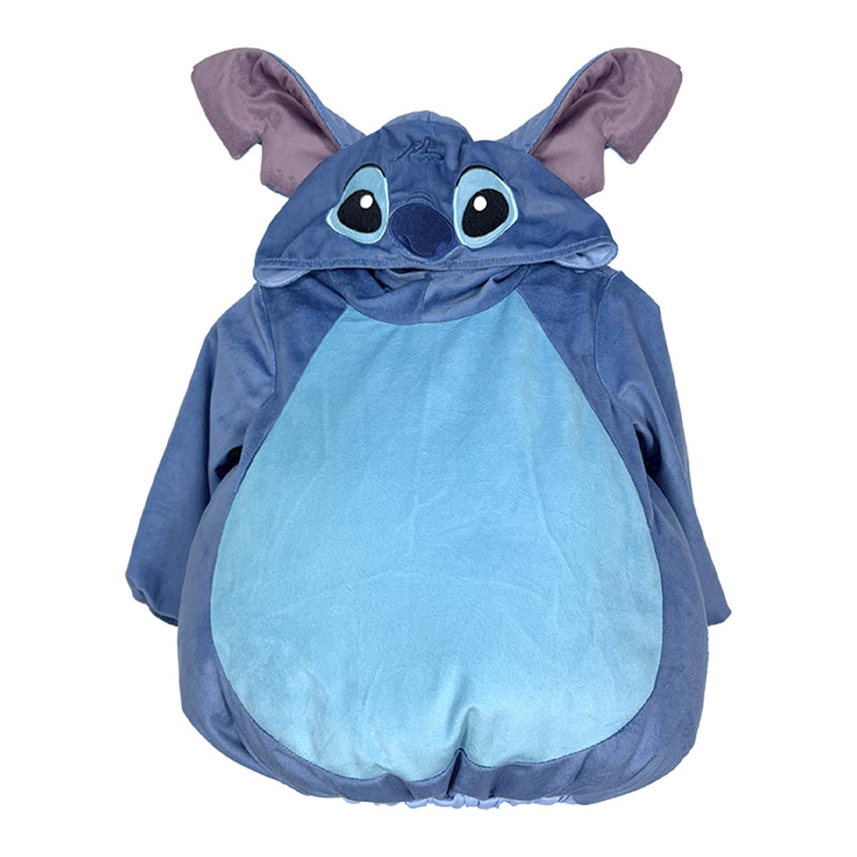 Fantasy Ruz, Disfraz Infantil para Toddlers, Stitch, Modelo F13105-AZN3, Azul, Talla 3 años, Licencia original Disney.