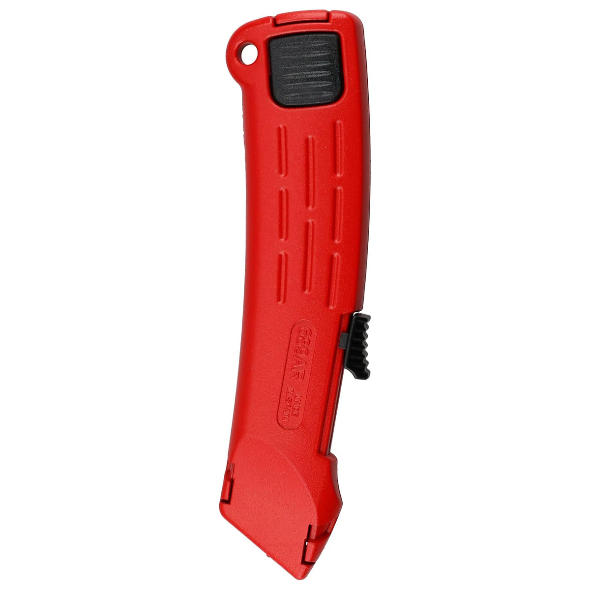 Urrea 689AR Navaja utilitaria retráctil automática de seguridad de 6-3/4", cuerpo de zamac