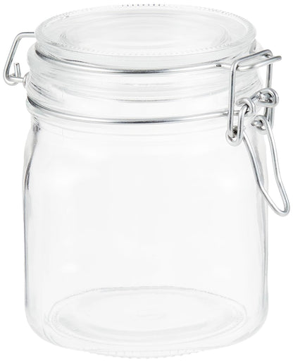 Primizie | Contenedor hermético de 750 ml con cierre hermético y cristalería italiana de alta calidad para alimentos secos y dulces