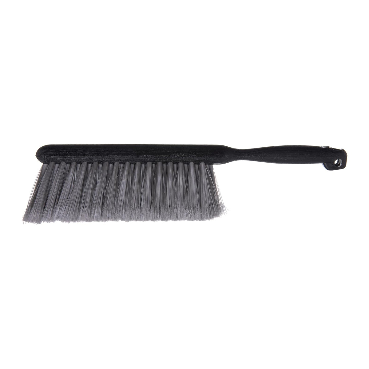 SPARTA Flo-Pac - Cepillo de contador, cepillo de banco, cepillo para escoba con cerdas marcadas para mostradores, pisos y chimenea, 8 pulgadas, gris