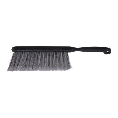 SPARTA Flo-Pac - Cepillo de contador, cepillo de banco, cepillo para escoba con cerdas marcadas para mostradores, pisos y chimenea, 8 pulgadas, gris