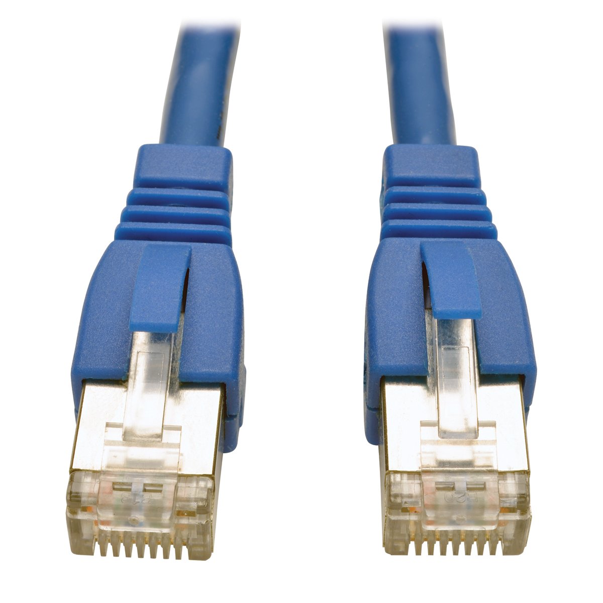 Tripp Lite N262-014-BL Patch Cable RJ-45, Male to Male, Augmented, Cat6/Cat6a, Shielded, 10G, 14", Blue