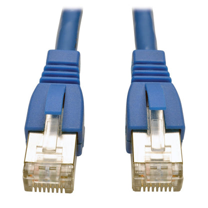 Tripp Lite N262-014-BL Patch Cable RJ-45, Male to Male, Augmented, Cat6/Cat6a, Shielded, 10G, 14", Blue