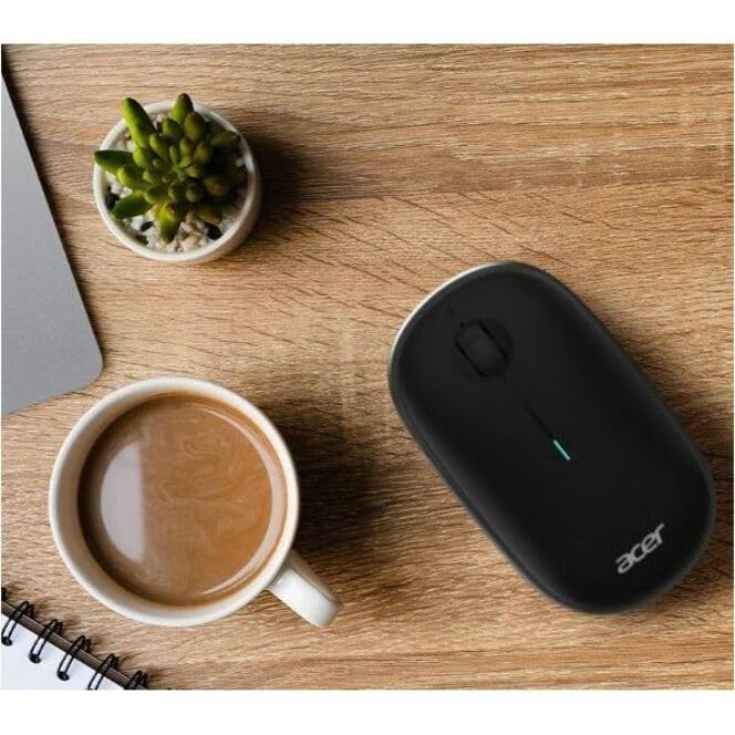 Acer AMR100 Mouse Inalámbrico | Hasta 1600 dpi, 2.4 GHz USB