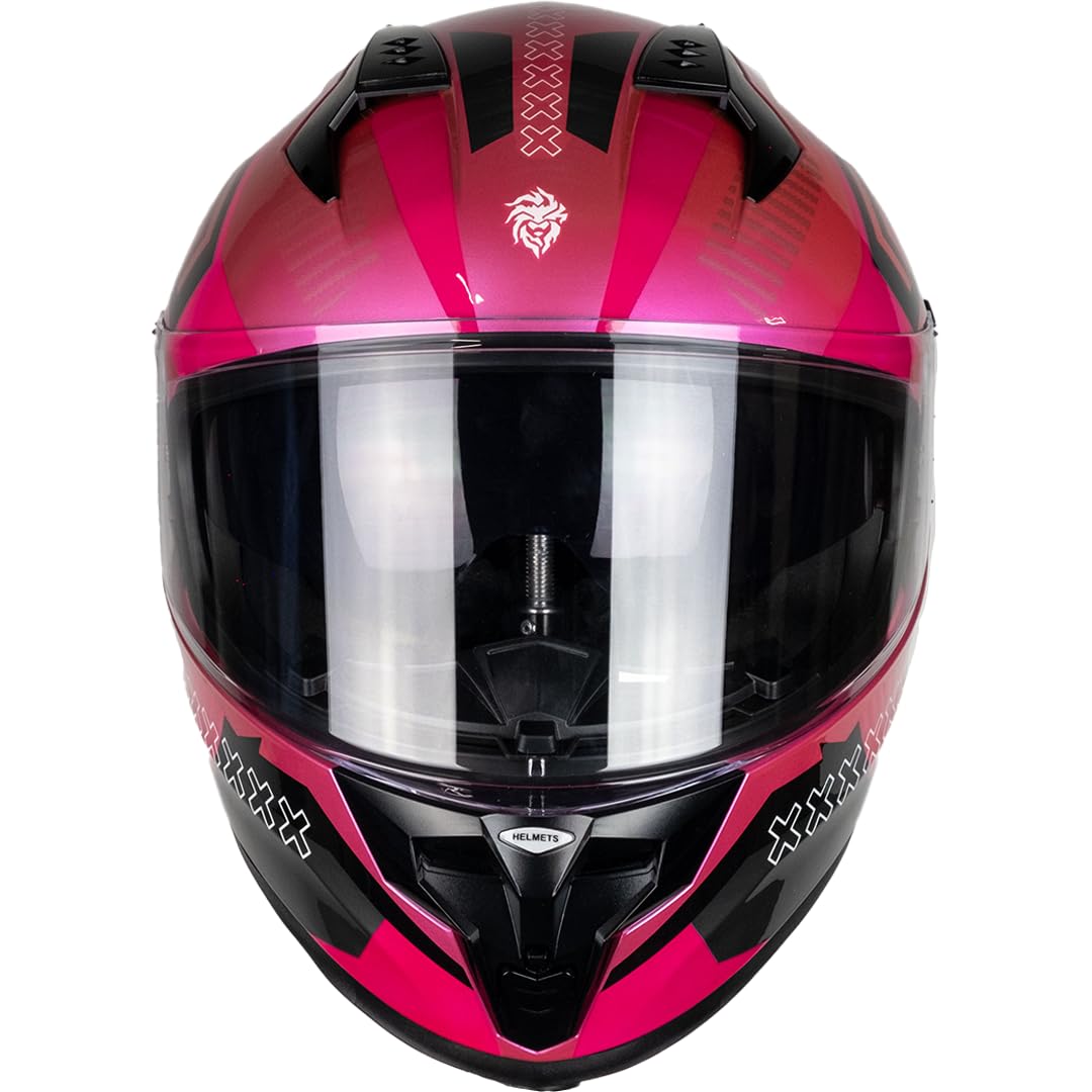 KOV Casco Ares KNOX Rosa/Negro S