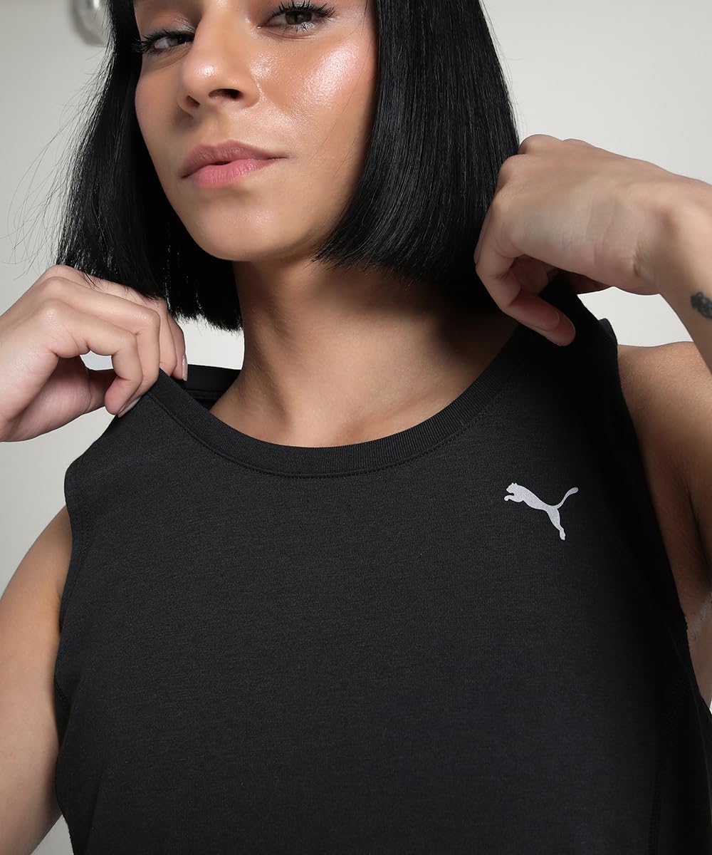 PUMA, Playera sin Mangas Run Velocity, Mujer, Negro, Talla M