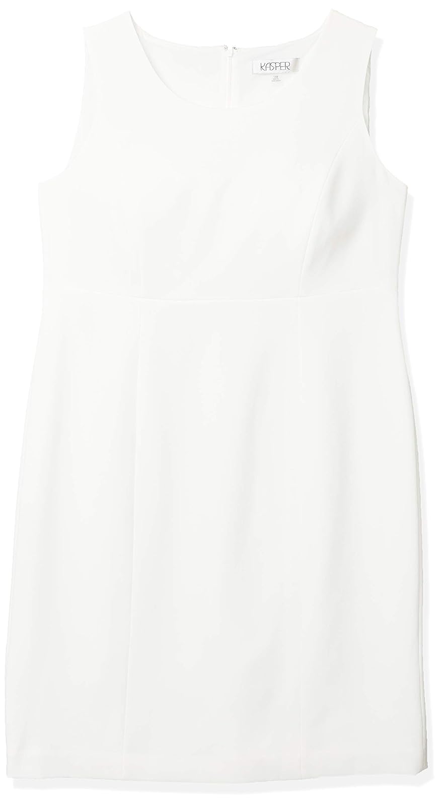 Kasper Vestido de Vaina de crepé elástico de Talla Grande. Vestido para Mujer