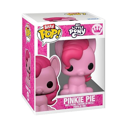 Funko Bitty Pop! 4 Pack: My Little Pony - Pinkie Pie (1 in 6 Chase Chance) | Mercancía Oficial - Mini Figuras de 2.2 cm con Exhibidor - Decoración de Pasteles y Relleno de Piñata