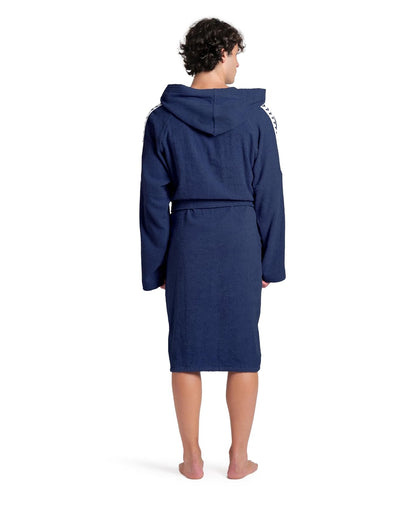 ARENA arena Team Stripe Unisex Bathrobe with Tie Belt and Pockets Soft Warm Robe Albornoz Adultos unisex