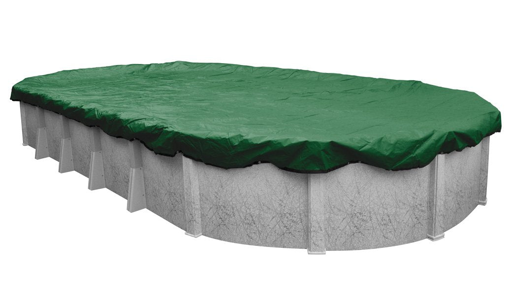 Robelle Cubierta de Alberca para Invierno Extra Resistente - 45' x 25' (Ovalada) - 16 - Óptimo