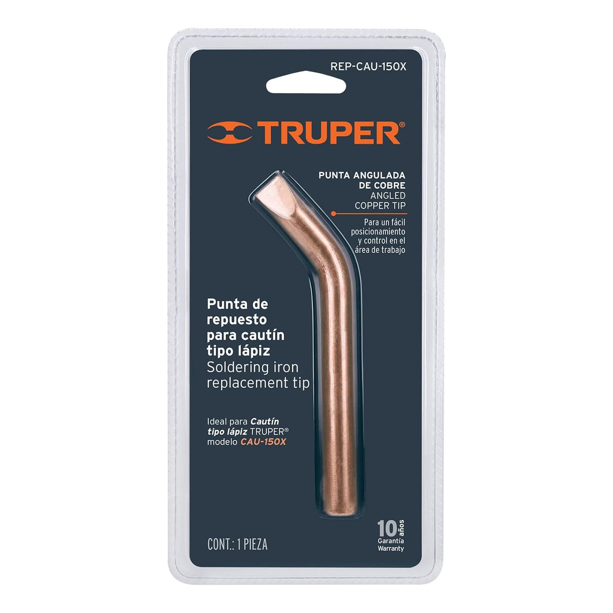 Truper REP-CAU-150X, Punta de repuesto para cautín, tipo lápiz CAU-150X