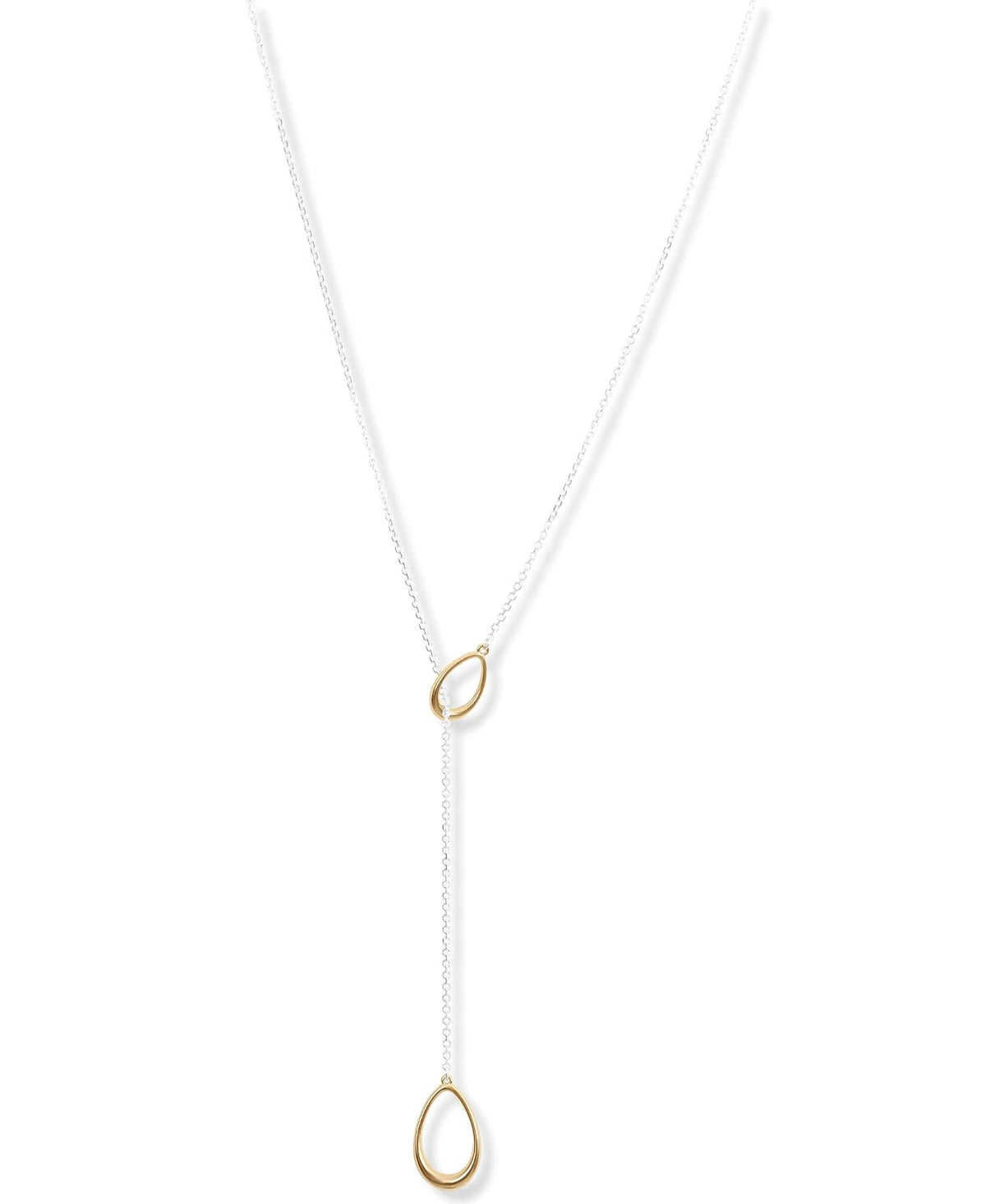 Lucky Brand Womens Teardrop Necklace