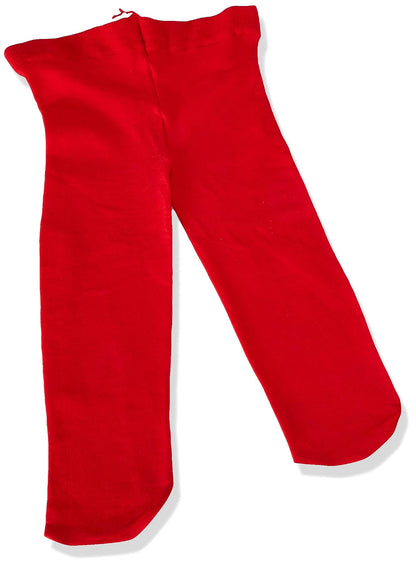 Mallas de Algodón Pima para Niña - Jefferies Socks - 4-6 Years - Rojo