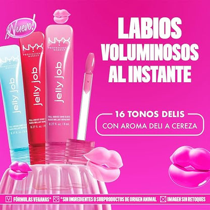 NYX Professional Makeup, Jelly Job Gloss -Tono Jelly Icing