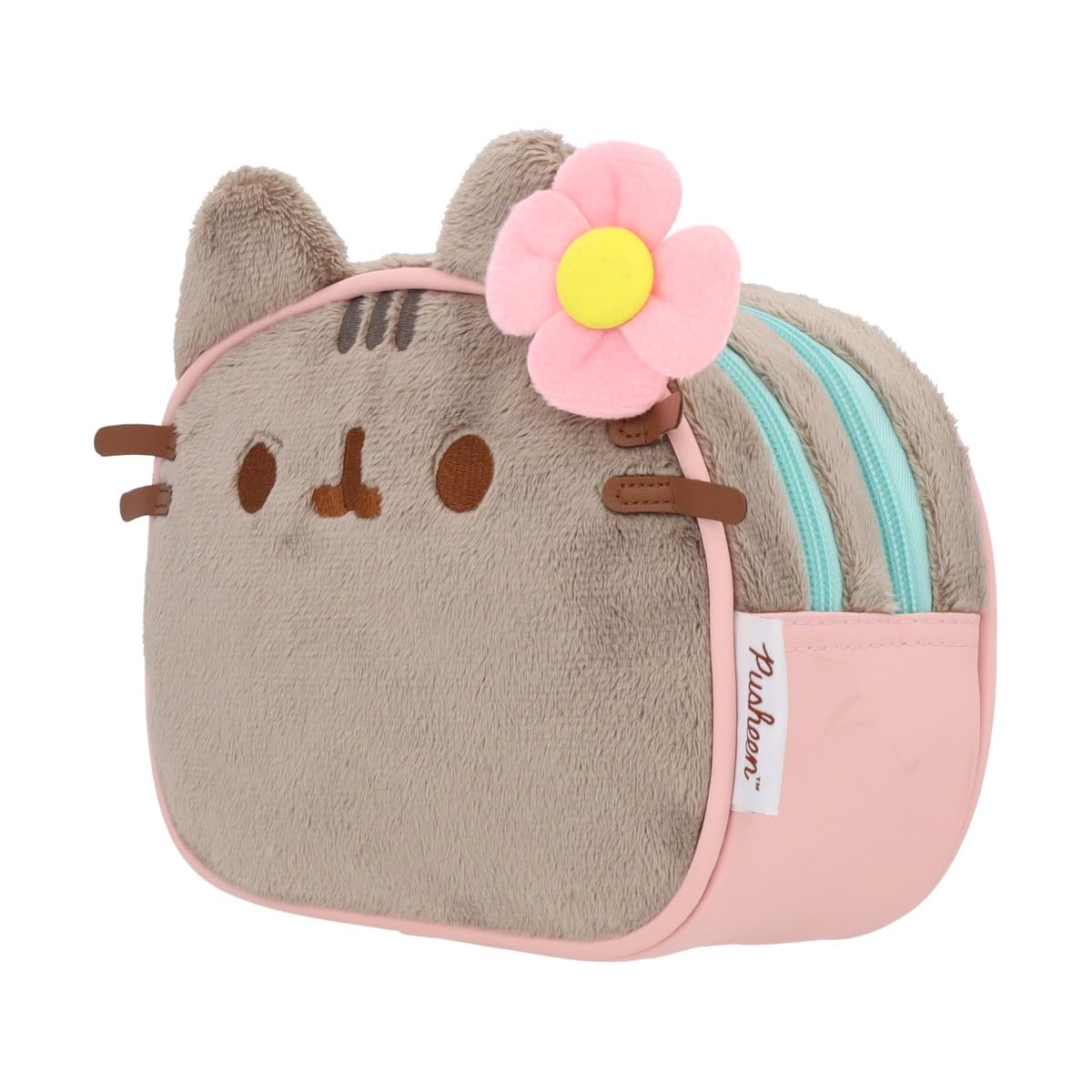 Pusheen Lapicera Keepack Casual, Estuche Escolar de Tela Resistente para Niñas